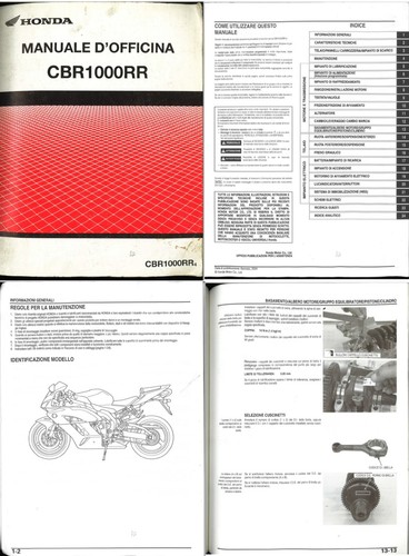 Manuale officina honda cbr - officina,